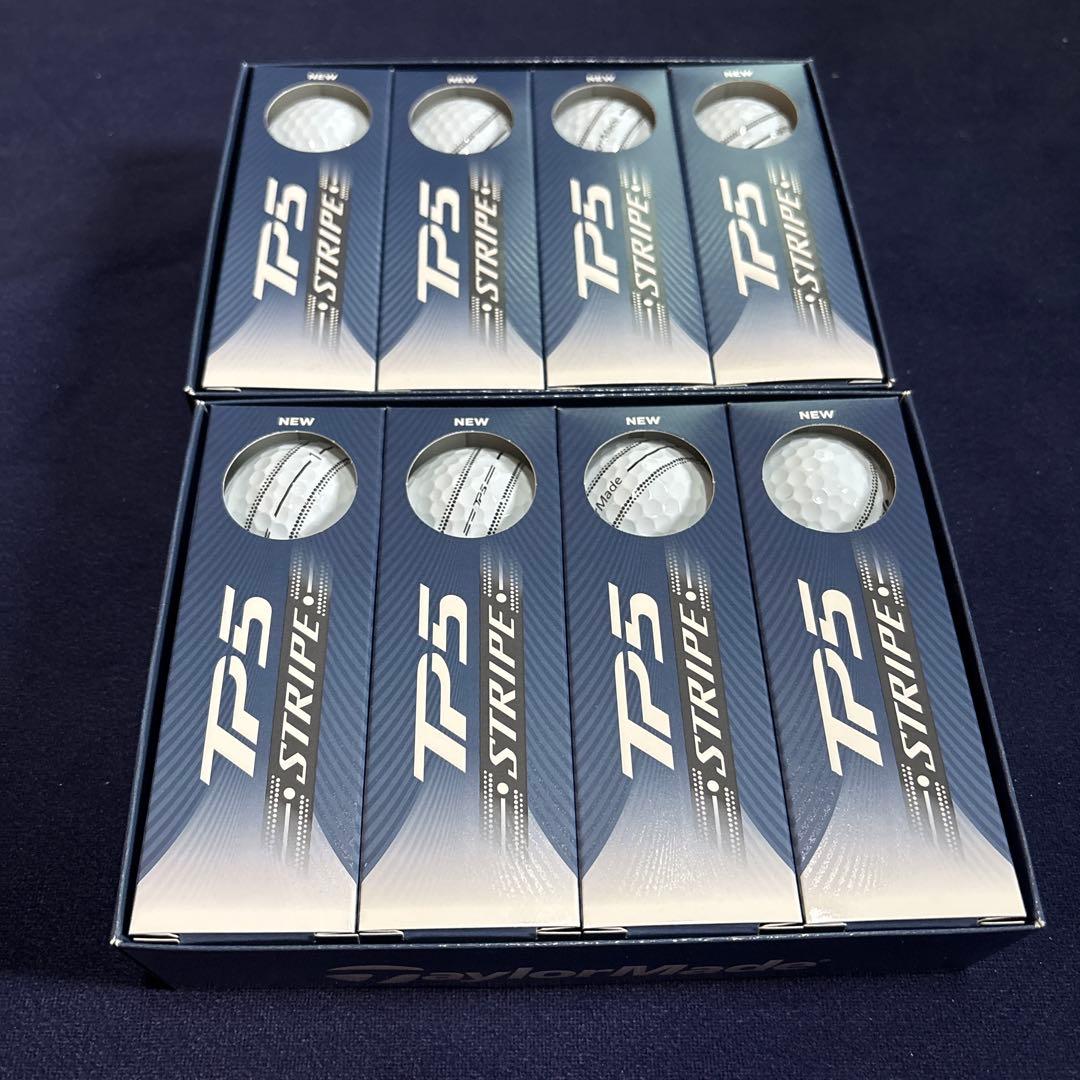 TaylorMade TP5 STRIPE 2026 ゴルフボール 2ダース