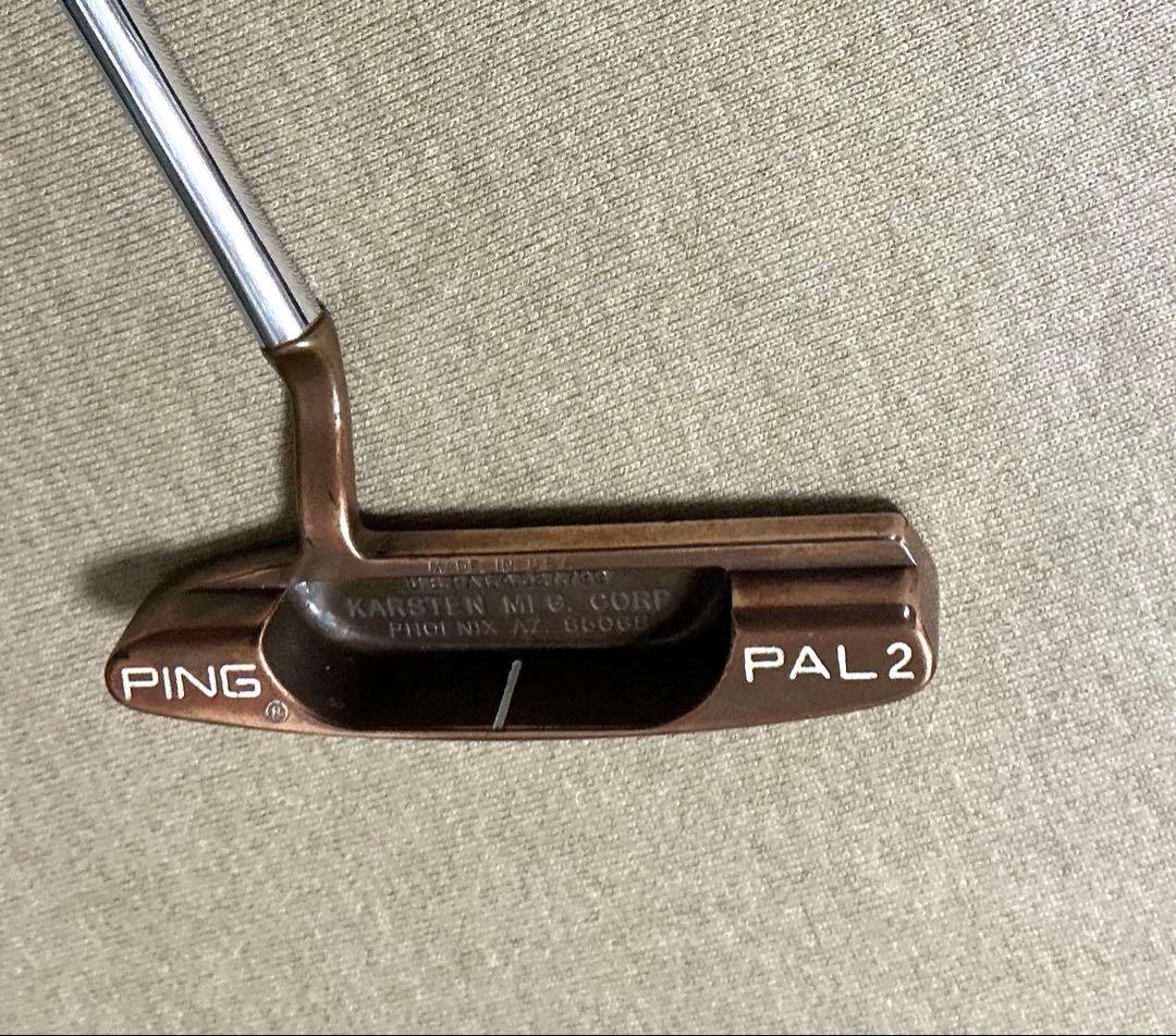 虎大福　PING PAL2 ベリリウムカッパー パター VAULTカバー付