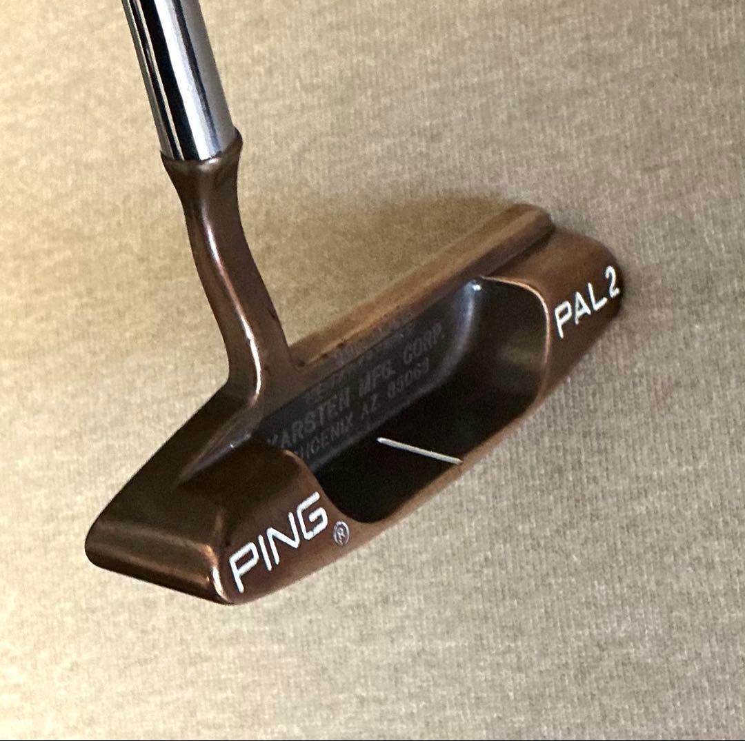 虎大福　PING PAL2 ベリリウムカッパー パター VAULTカバー付