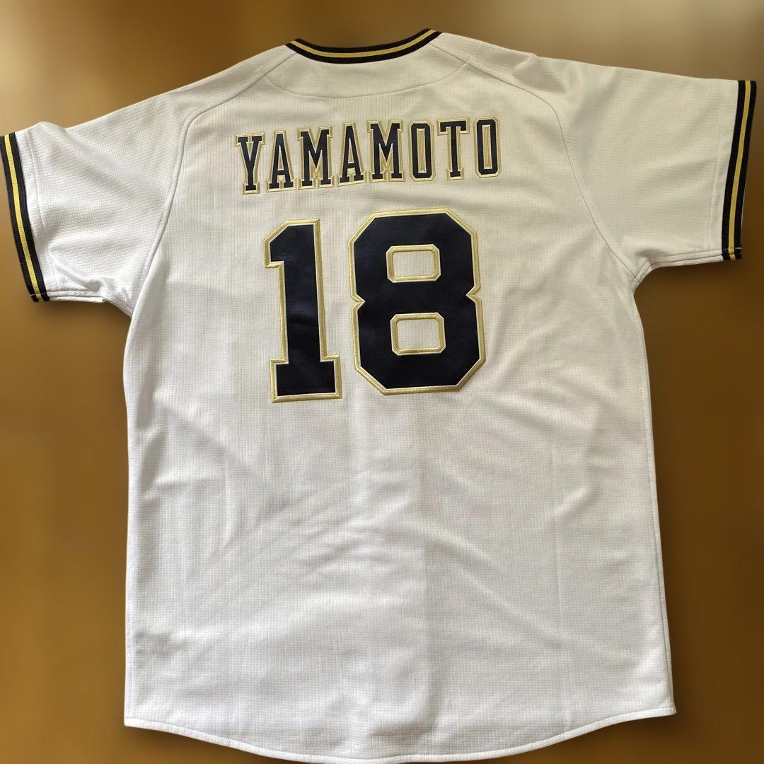 【極美品】Lサイズ　Buffaloes ユニフォーム YAMAMOTO 18