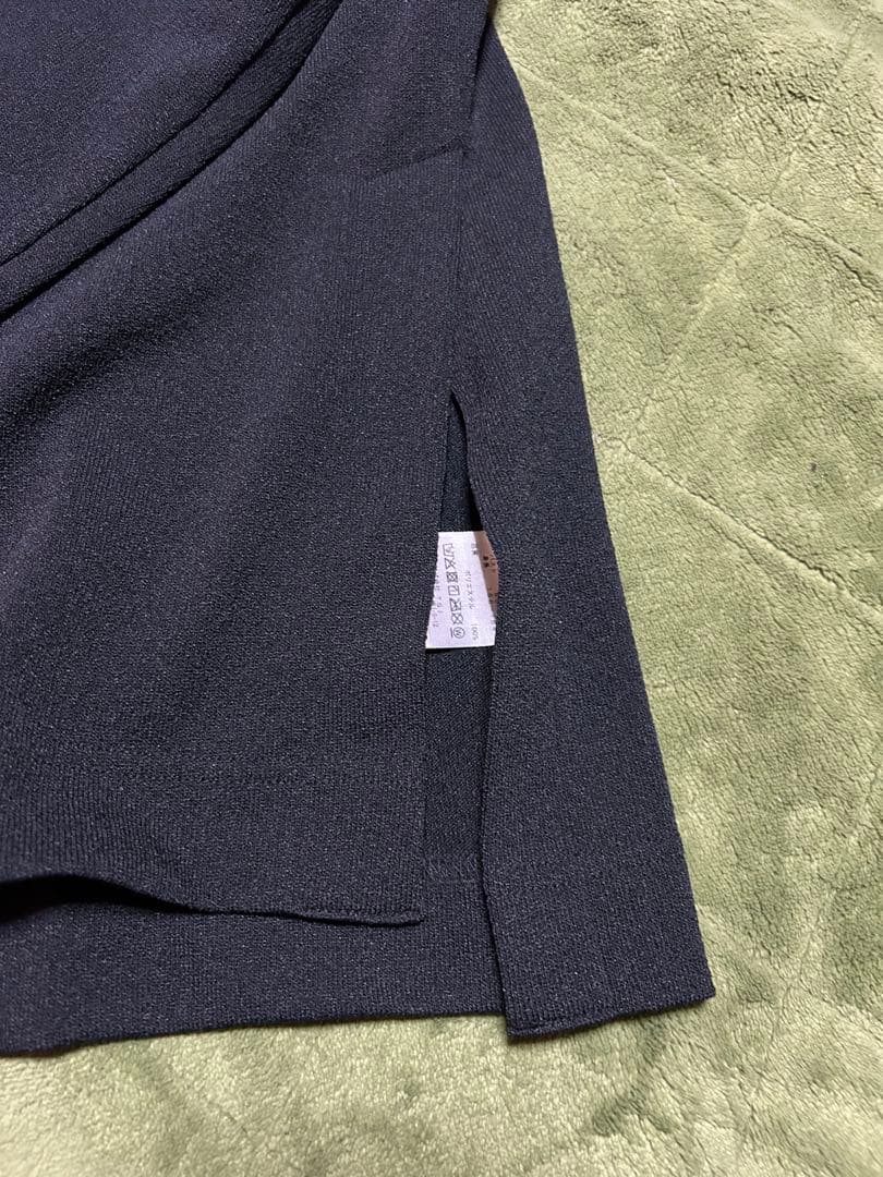 PGG ネイビー 長袖モックシャツ　新品