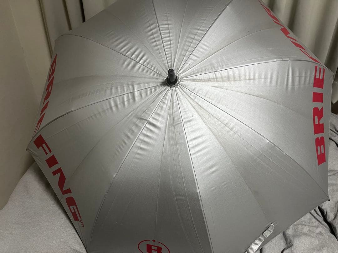 ブリーフィング ゴルフ 傘 晴雨兼用雨傘 UVカットBRG201G25 シルバー