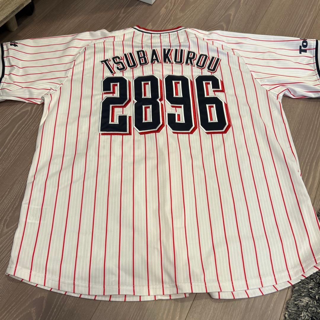 つば九郎 ホームユニフォーム L