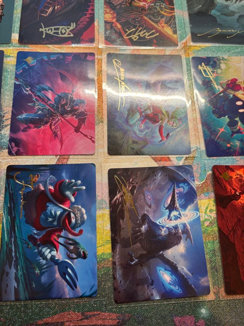 MTG FF　イラストコレクション箔押し　15枚