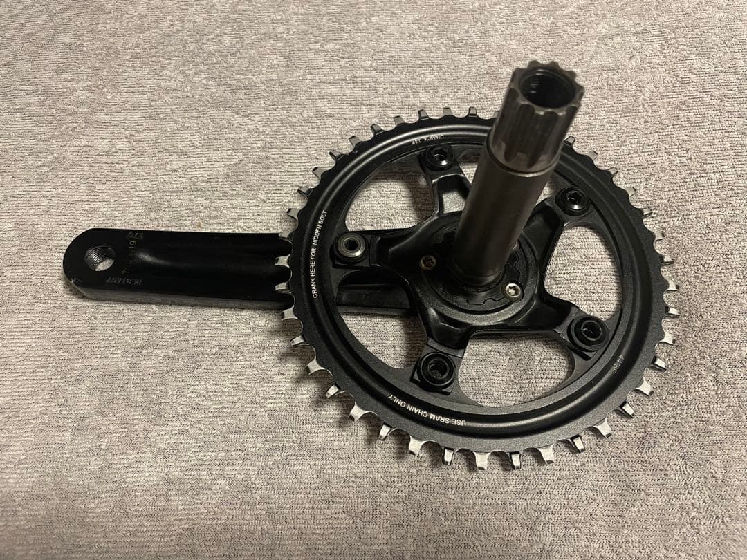 SRAM RIVAL1 クランクセット ブラック 42T 170cm