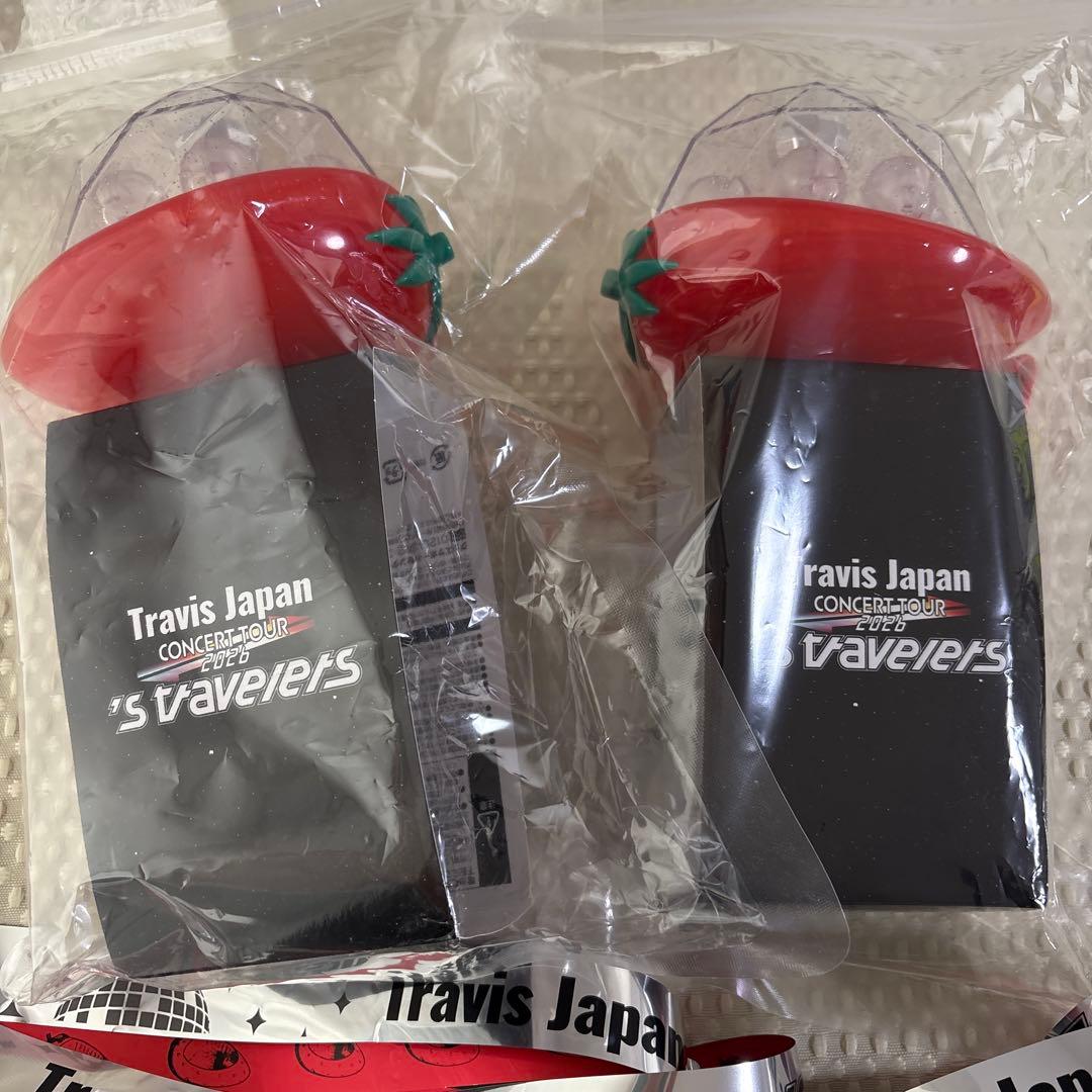 Travis Japan 's travelers ペンライト　銀テープ２本付き