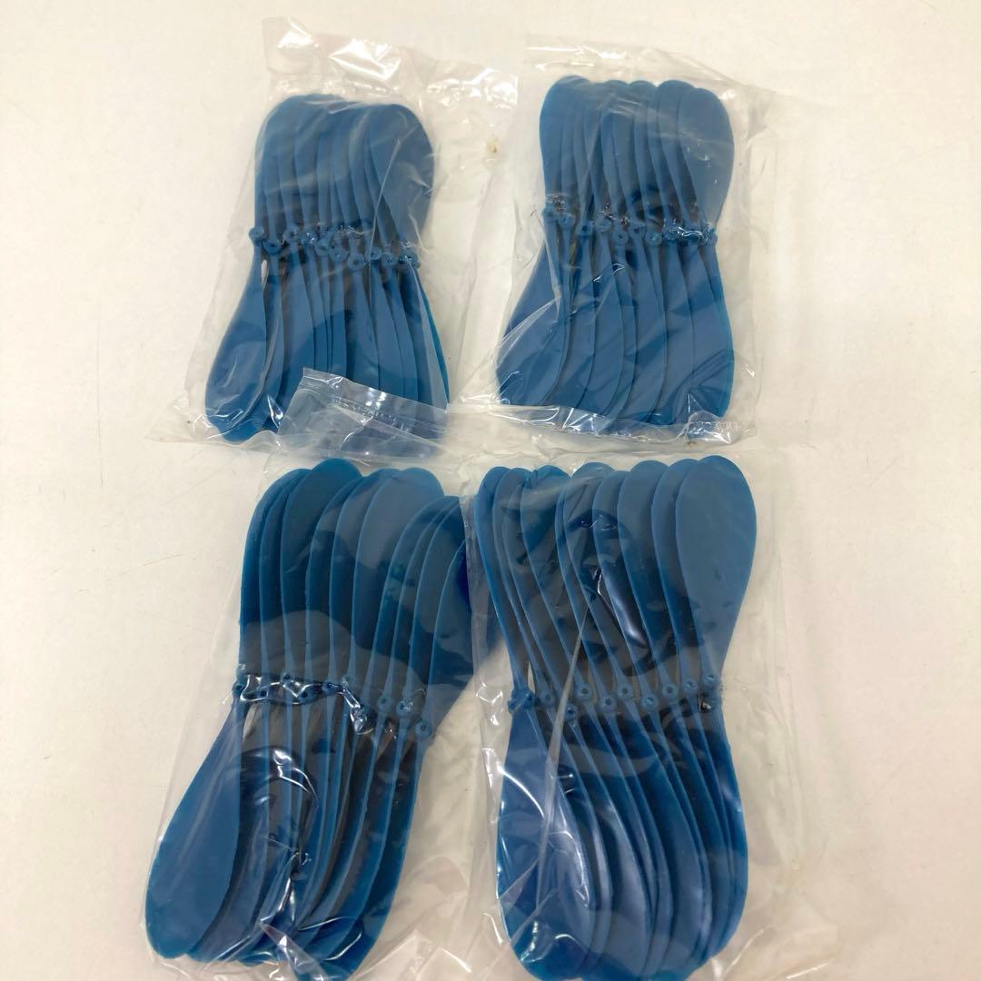 g745-29 模型飛行機用 プラスチック プロペラ 10cm 100本