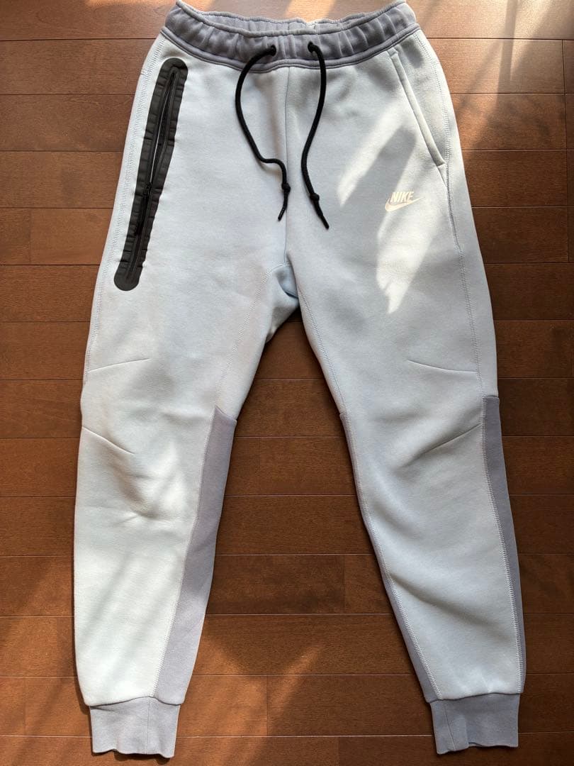【Central Cee着用】NIKE テックフリース　水色S size 下のみ
