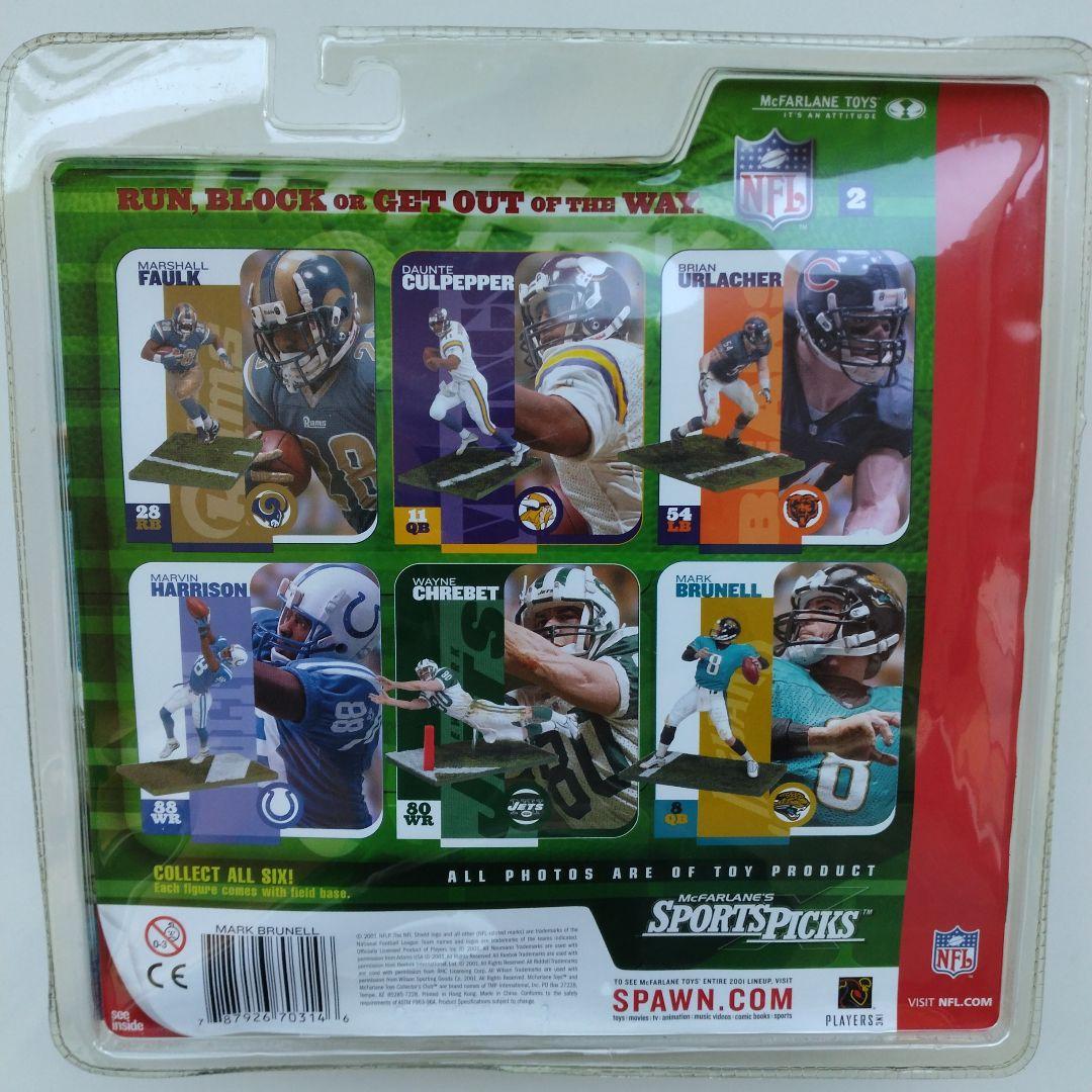 (No Helmet/未開封品)マクファーレンNFL マーク・ブルネル