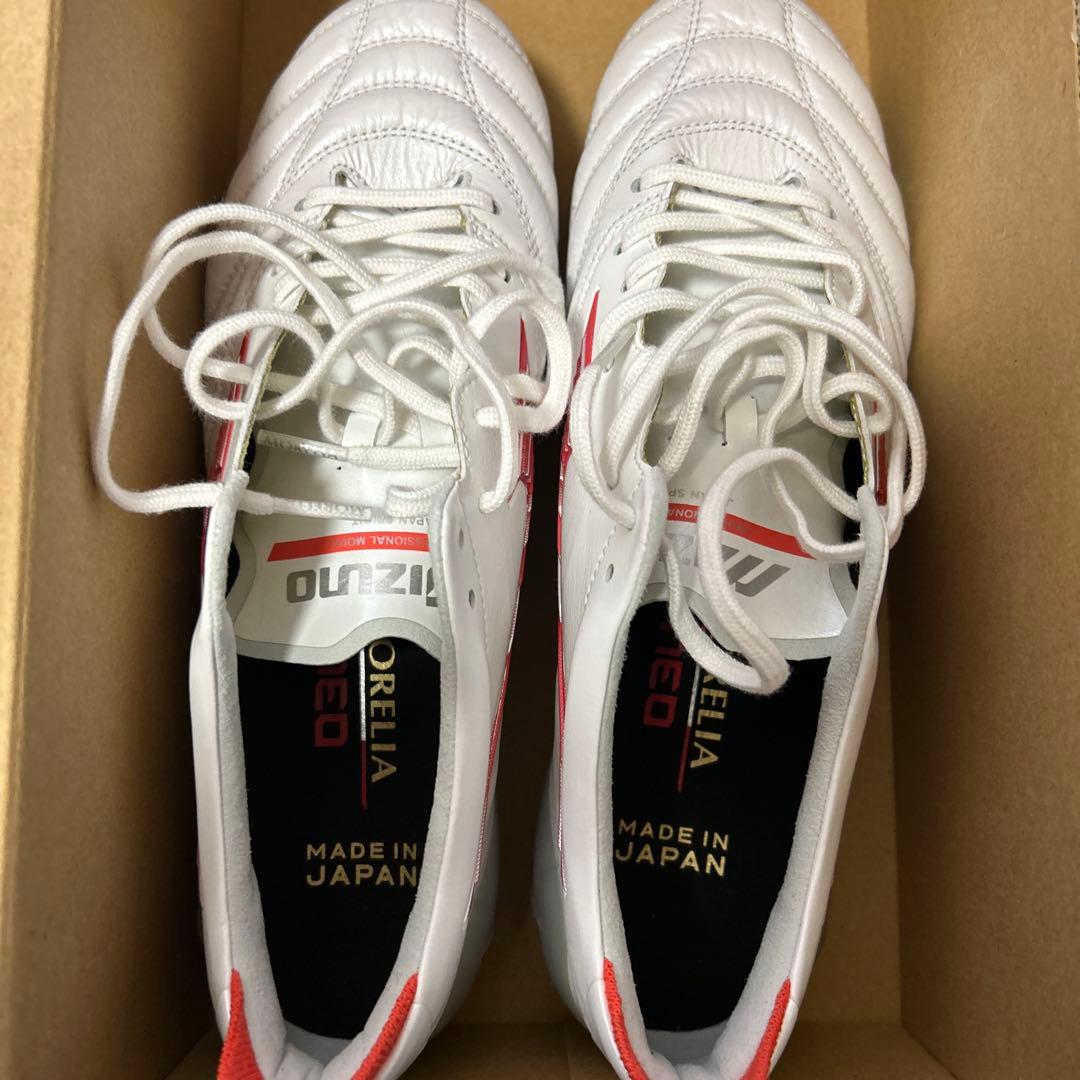 春*ん様 Mizuno Morelia Neo 4ホワイト/レッド