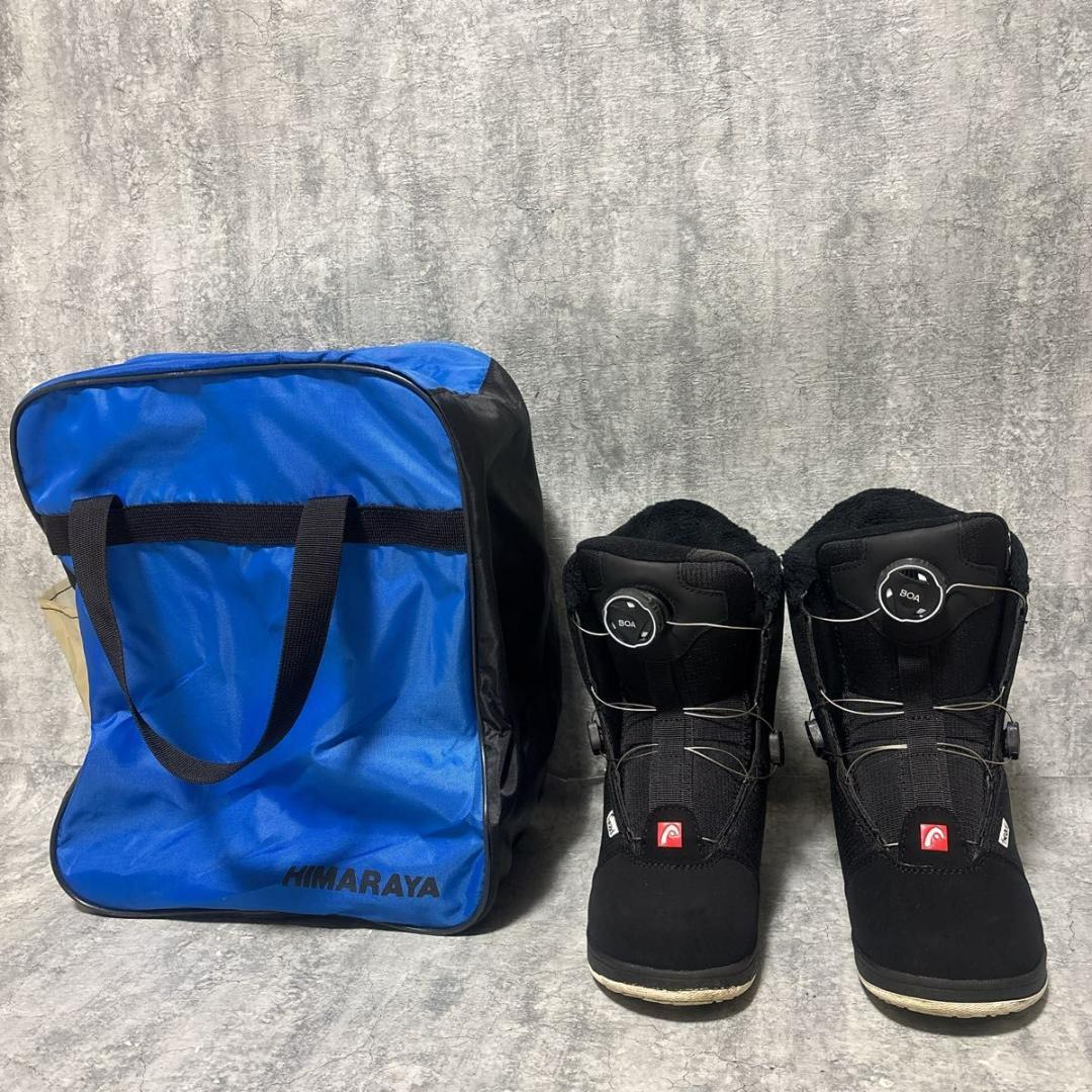 【未使用】スノーボード ブーツ HEAD JR BOA インソール付 21.5㎝
