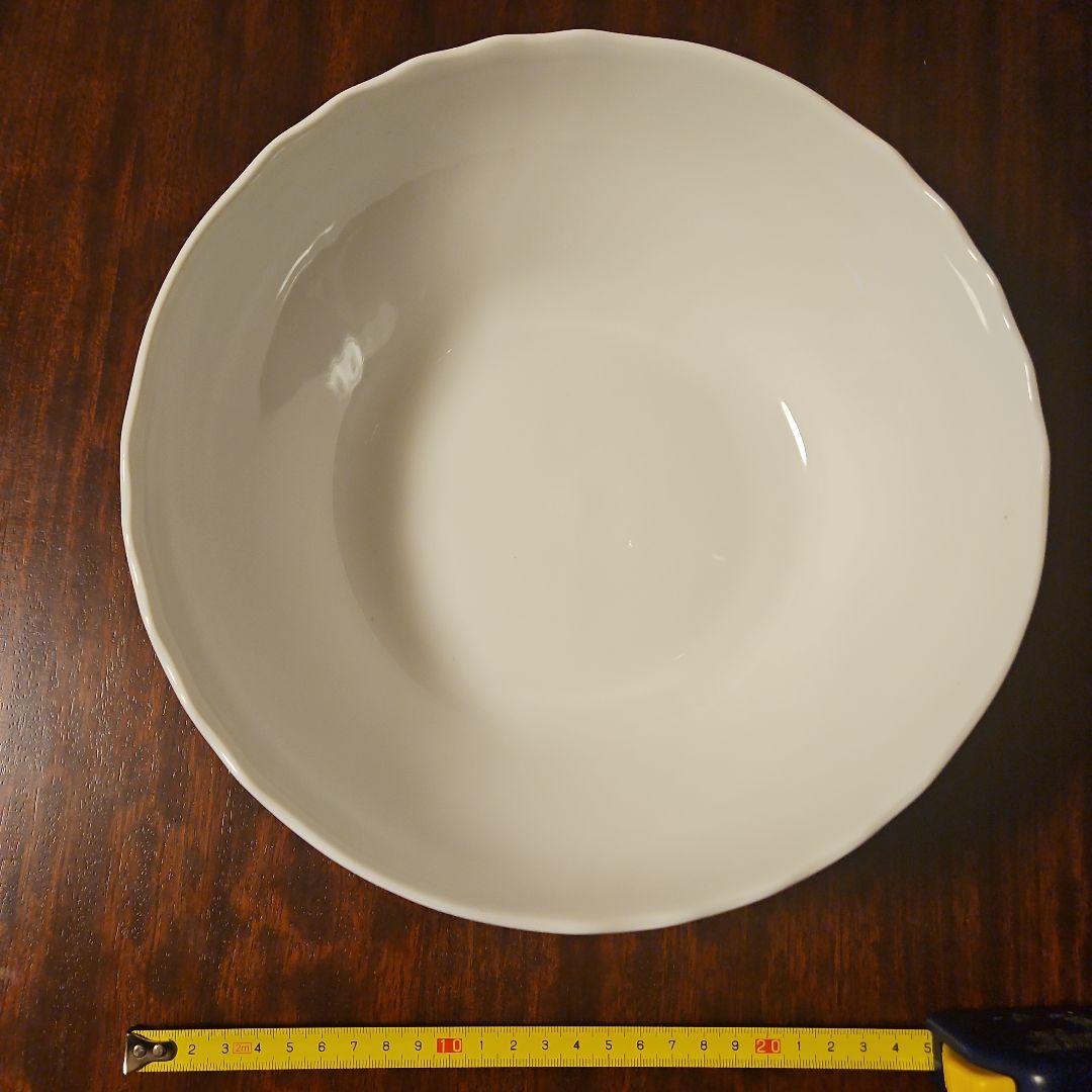 リチャードジノリ　ベッキオホワイト ボウル 約25cm