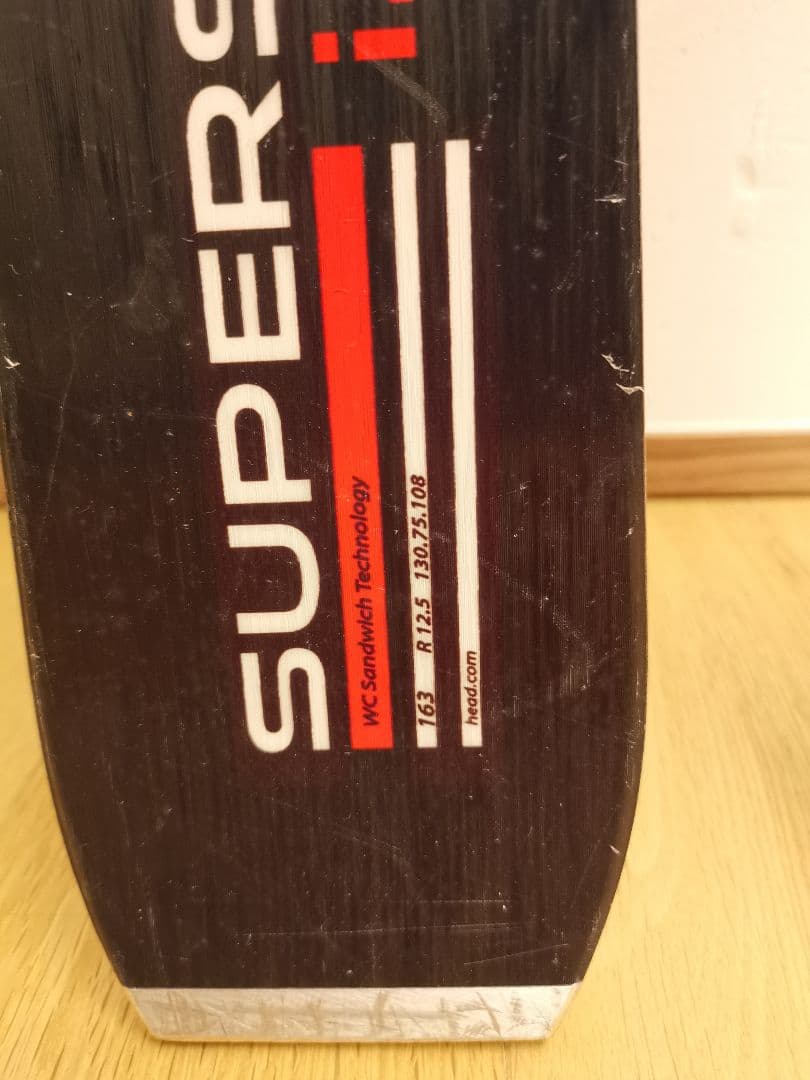 滑走少 HEAD SUPERSHAPE i.RALLY 163cm