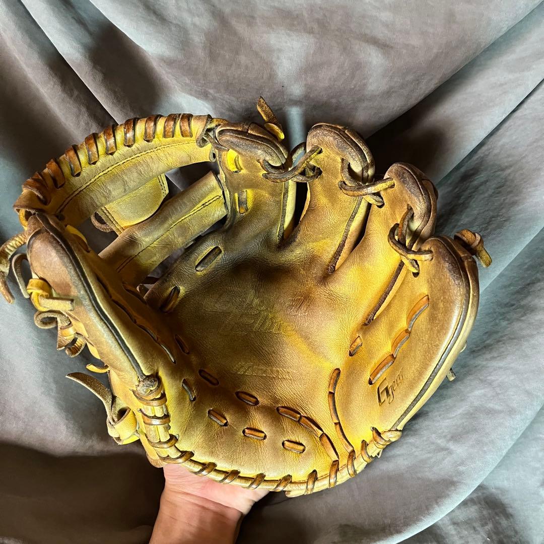 Mizuno グローバルエリート　硬式内野手用グローブ キャメル