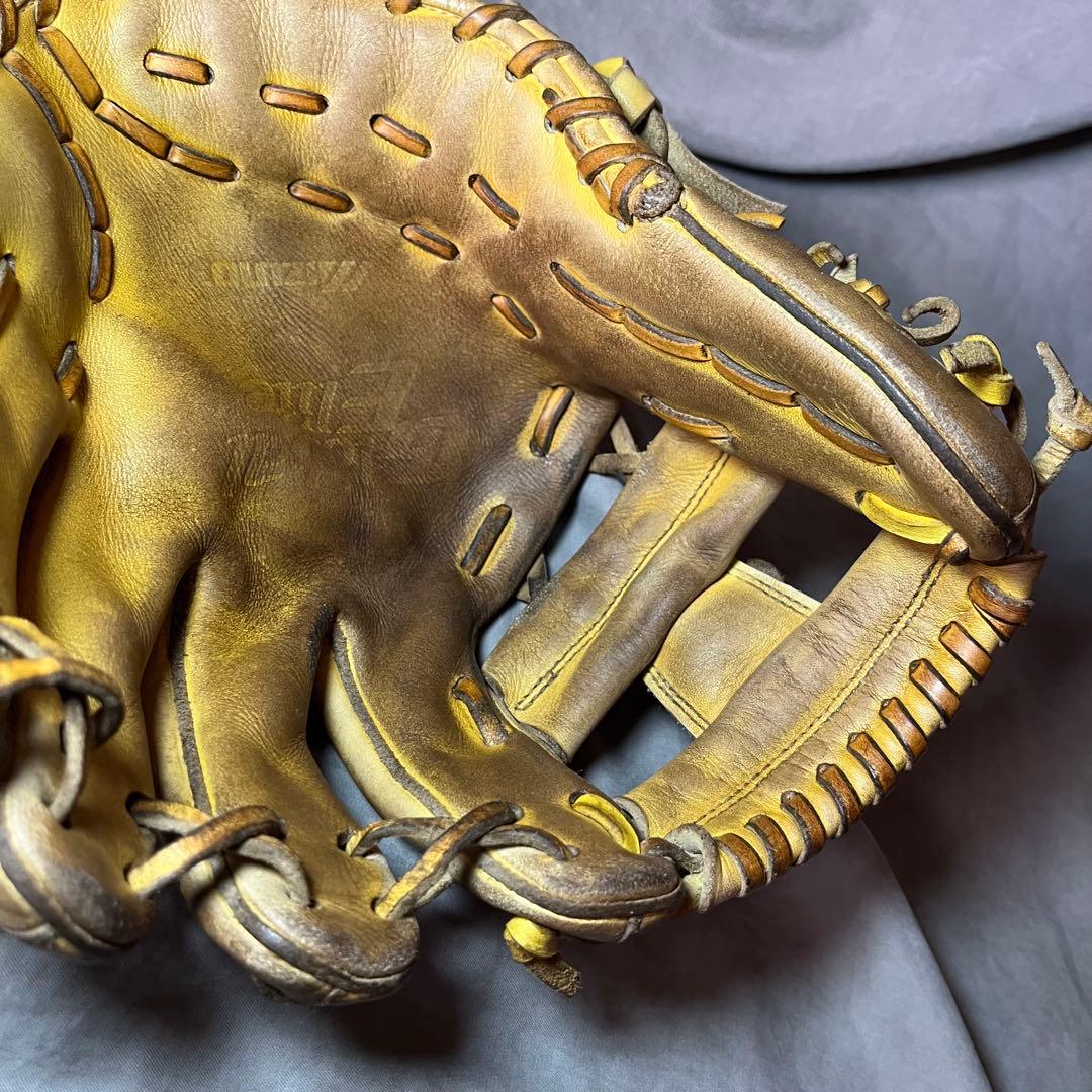 Mizuno グローバルエリート　硬式内野手用グローブ キャメル