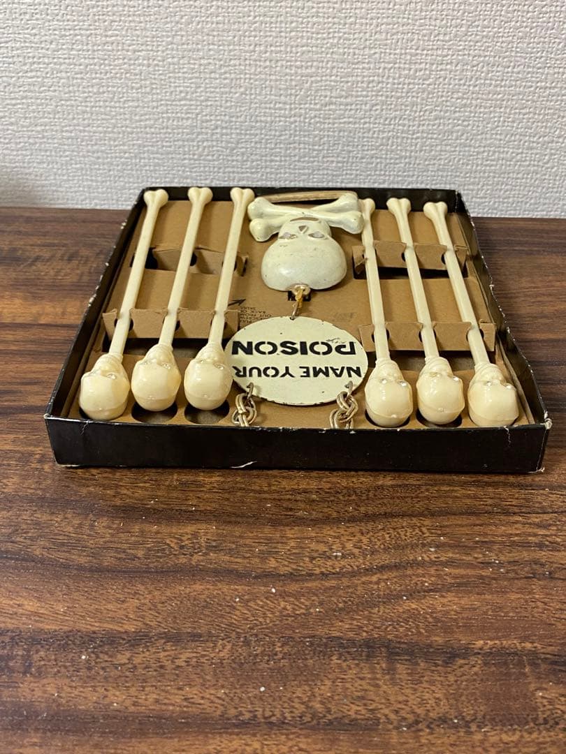 50s' ビンテージ スカル マドラーセット 古着 バイカー ロカビリー