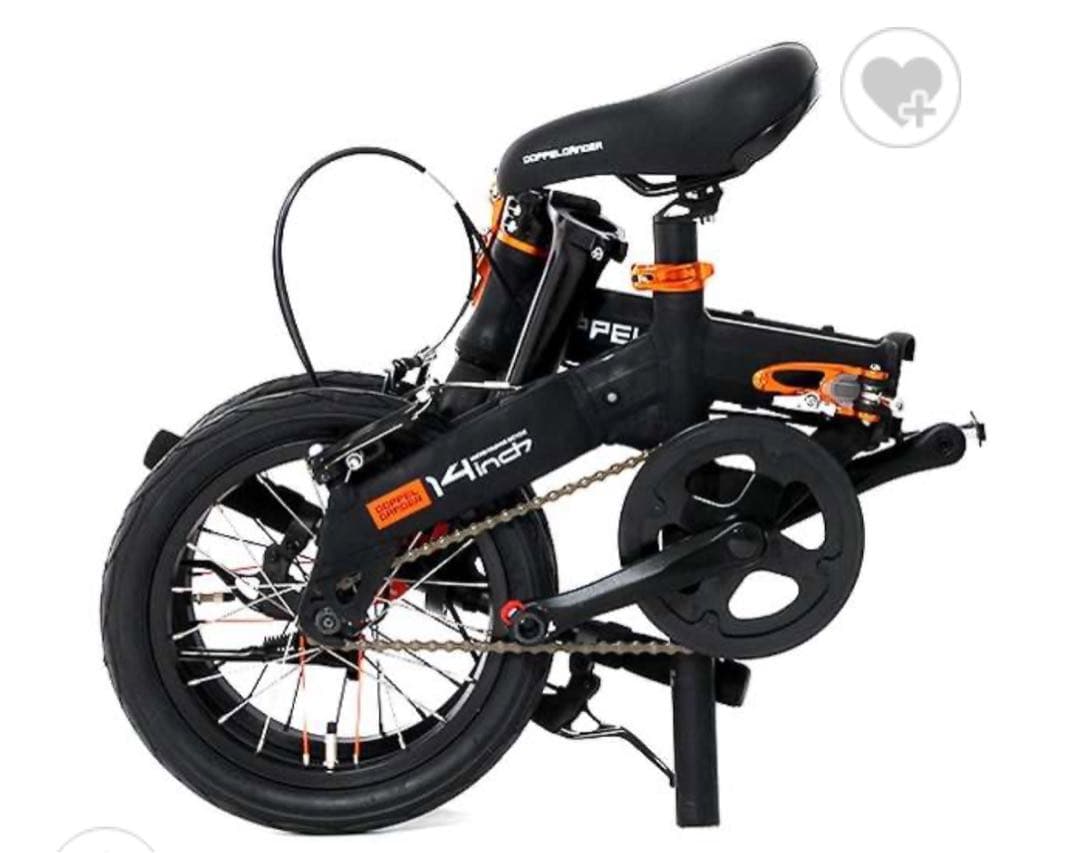 ドッペルギャンガーHAKOVELO14インチKGSB（140-BK）最終値下げ！