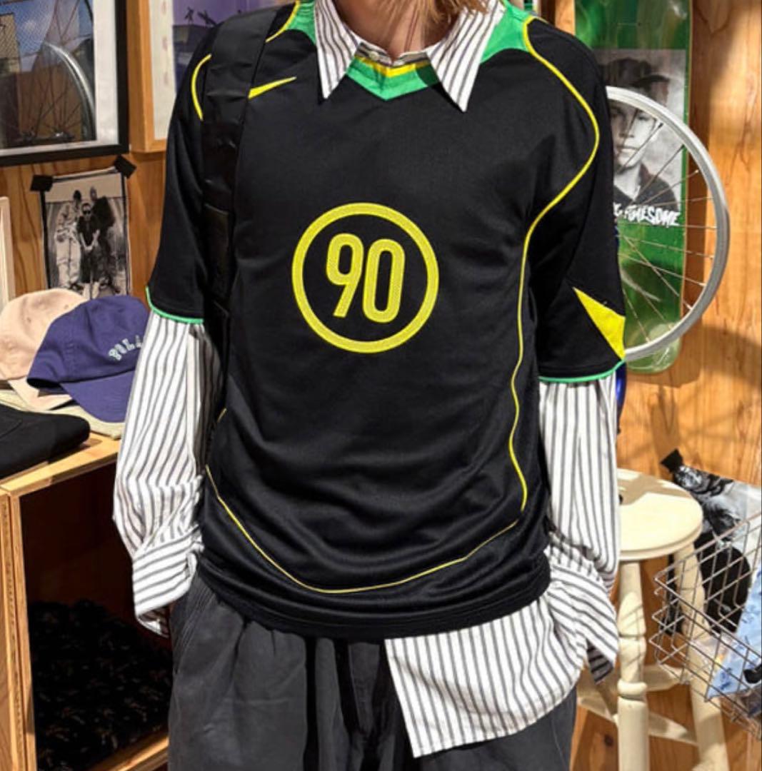 【新品】 NIKE トータル 90メンズ サッカーユニフォーム 紙タグ付き 黒