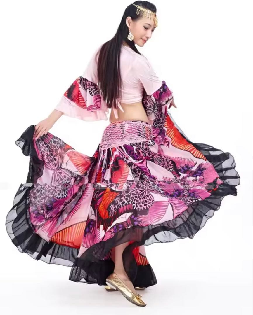 ベリーダンス　スカート　ジプシー