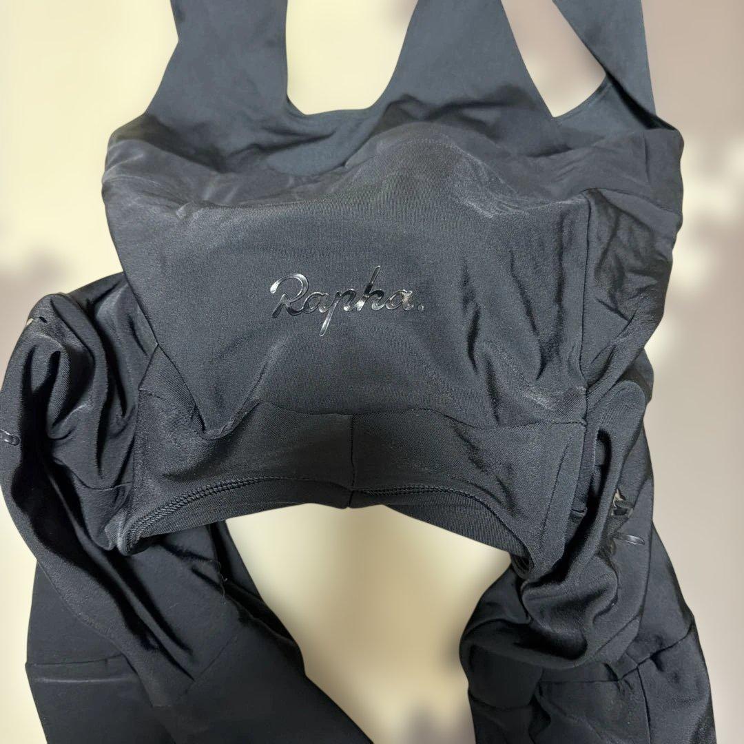 Rapha ブラック ビブタイツ　コアウィンター