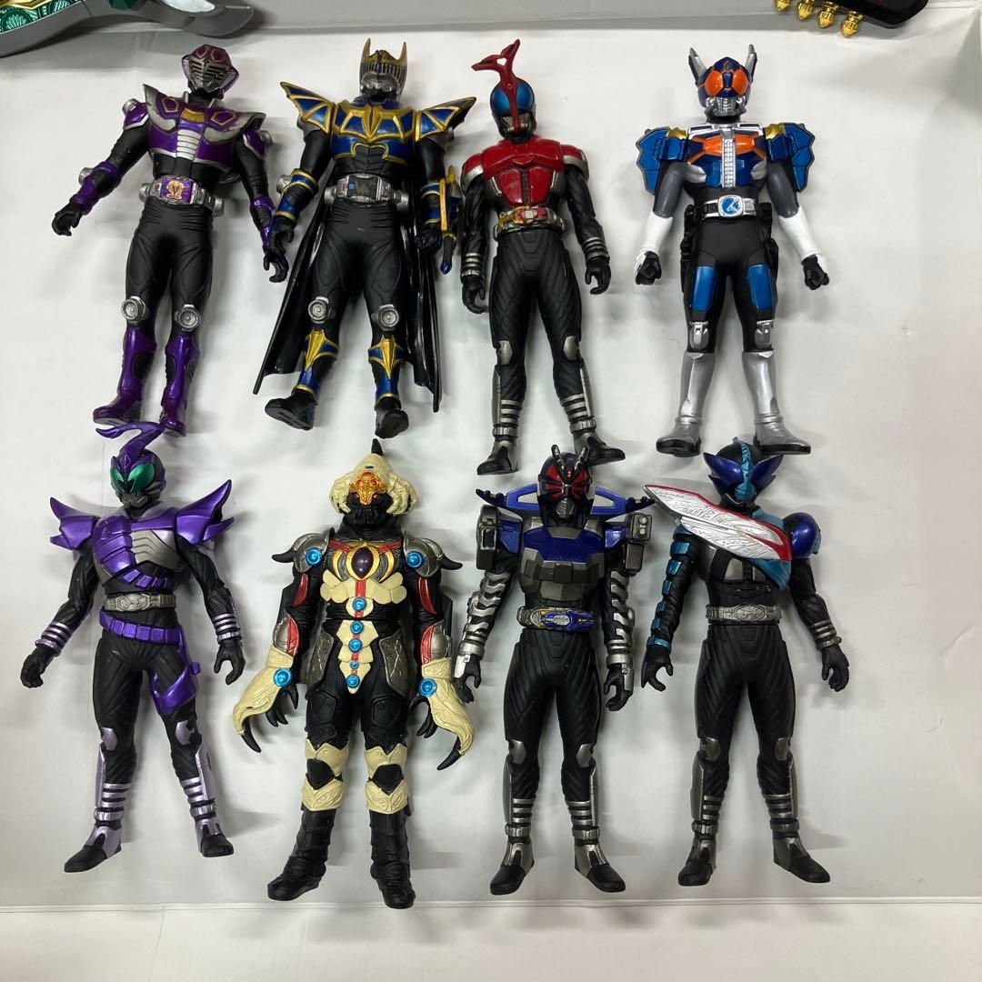 d*9様 仮面ライダー 戦隊 ウルトラマンソフビ 人形 120体以上 大量 響鬼