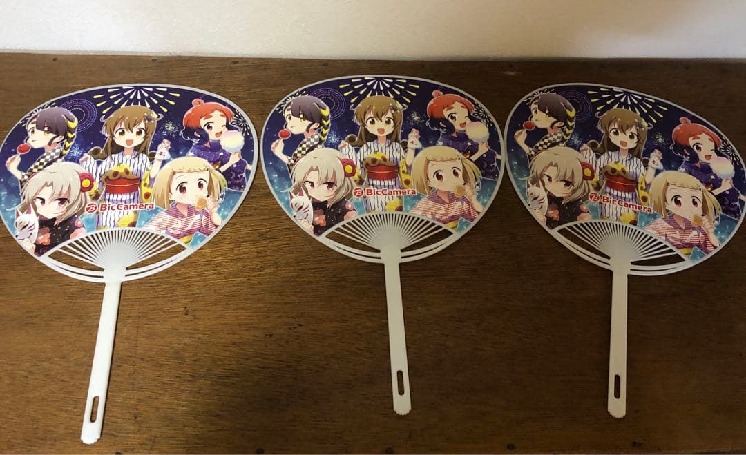 希少☆ビッカメ娘 うちわ 3枚セット☆レア