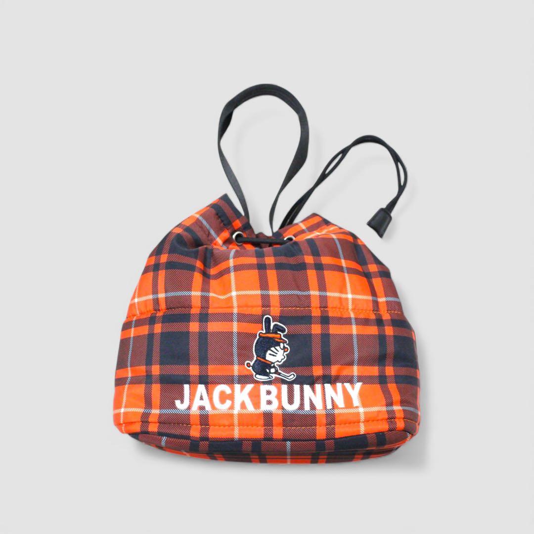 Jack Bunny!! × ドラえもん チェックラウンドバッグ ジャックバニー
