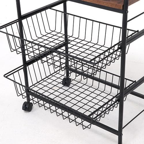 【新品・送料無料】キッチンワゴン ナビア
