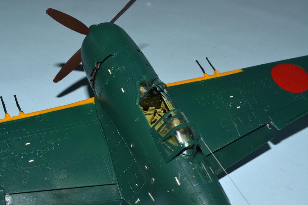 [完成品]1/48スケール　日本海軍　局地戦闘機『紫電改』（紫電21型）