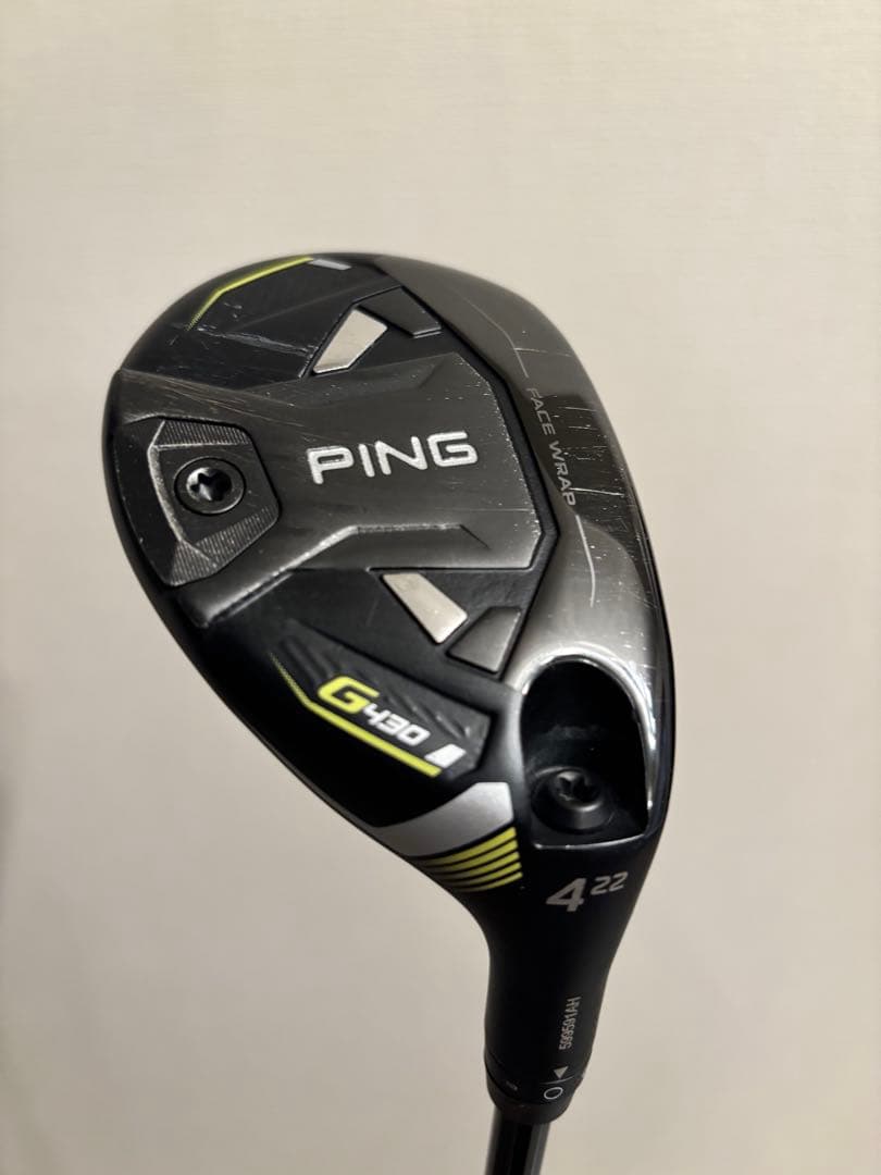 極美品 PING G430 4U VENTUS BLACK 6S ベロコア
