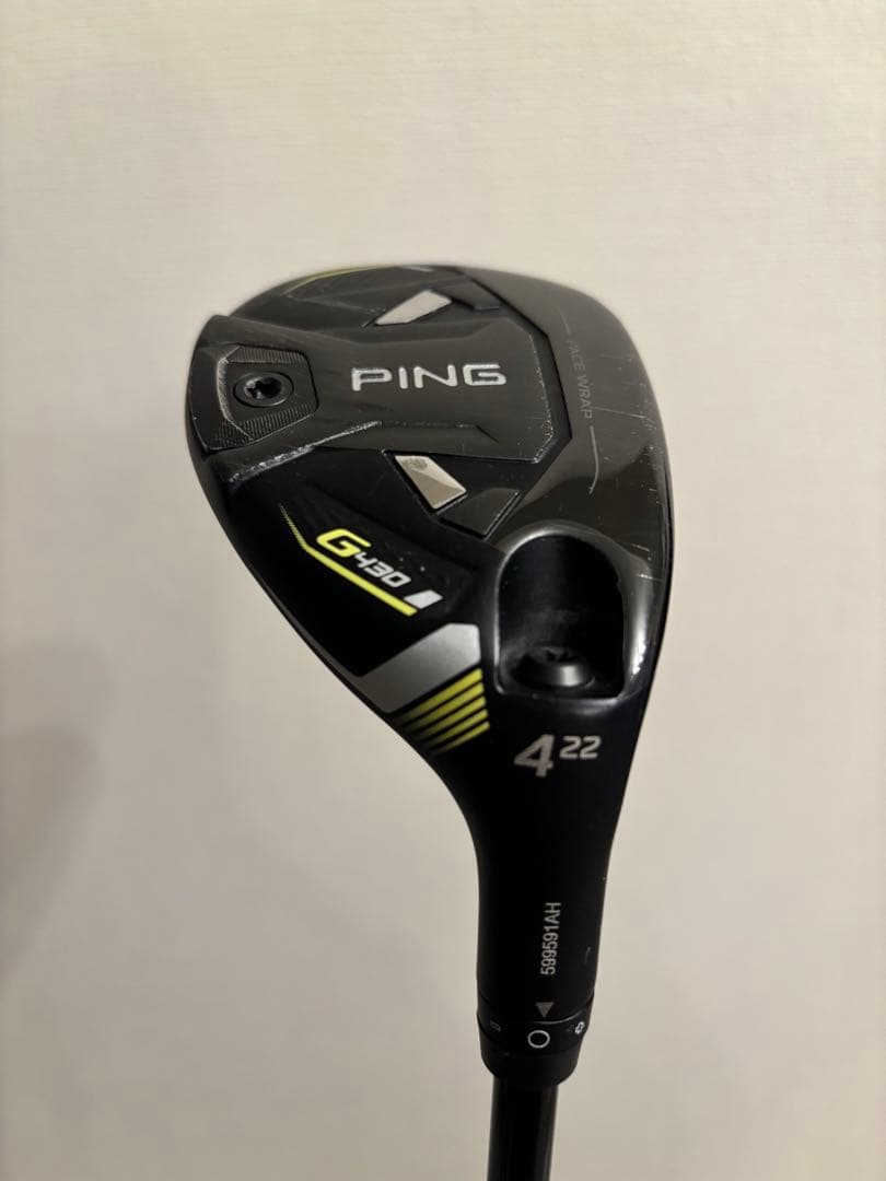 極美品 PING G430 4U VENTUS BLACK 6S ベロコア