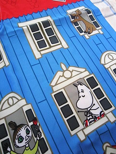 【あゆ汰】ムーミンエプロン ムーミン エプロン リトルミイ 保育士