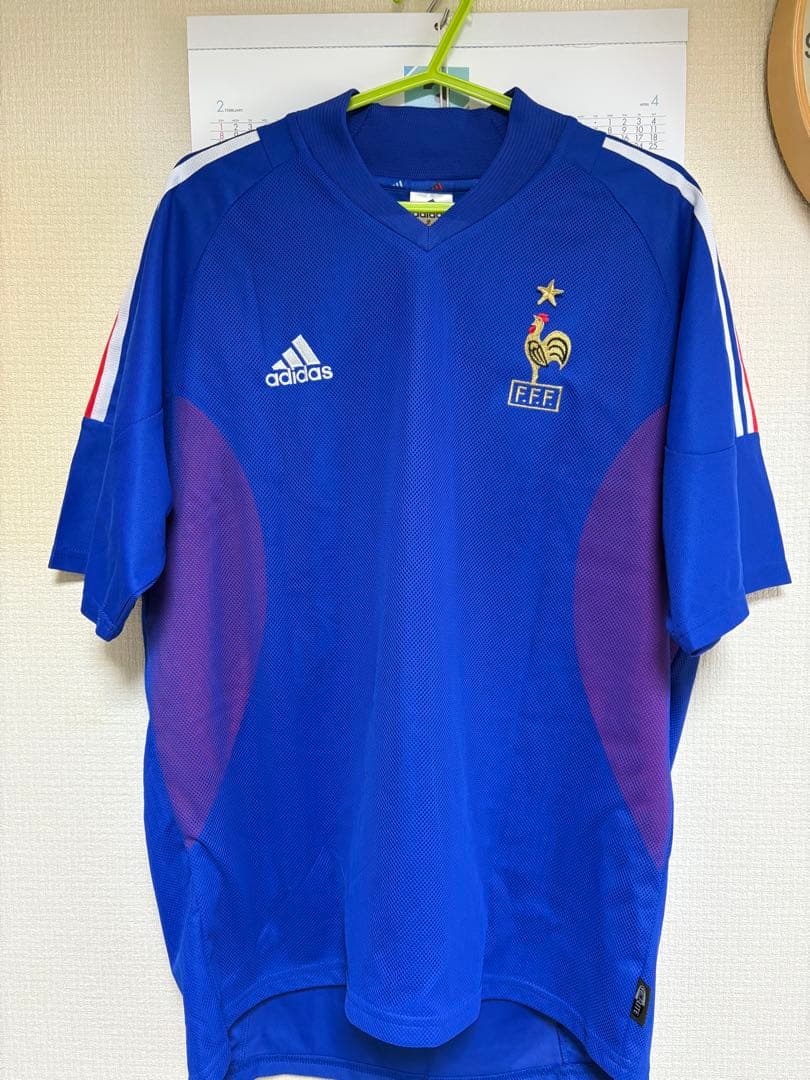 正規品 2002年 フランス代表 ZIDANE 10番 ユニフォーム