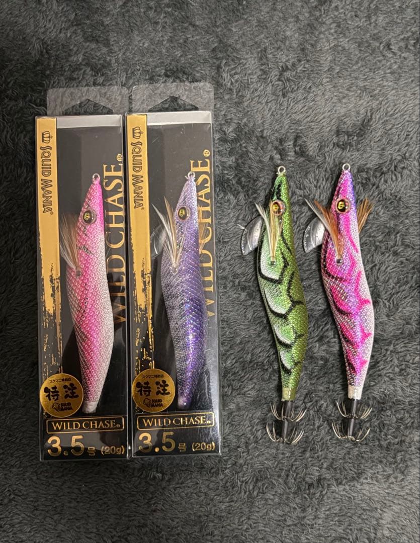 スクイッドマニア　ワイルドチェイス　3.5号 オリカラ