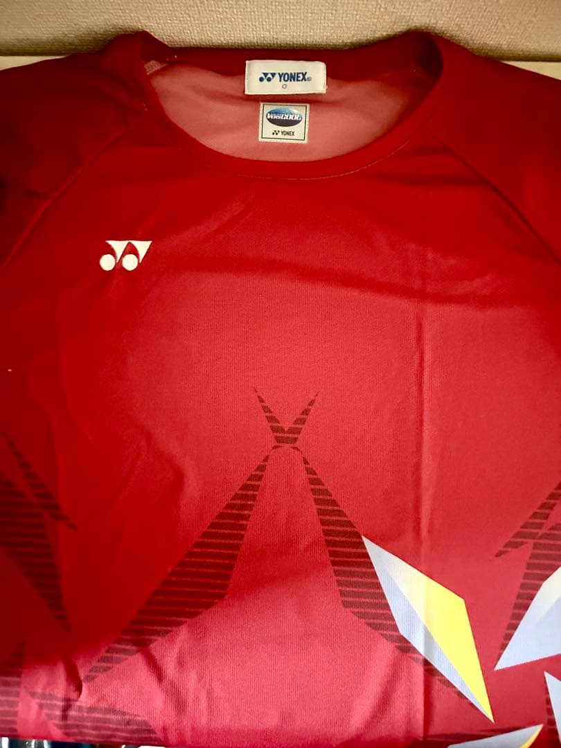 YONEX テニスウェア赤 Tシャツ・スカート セット