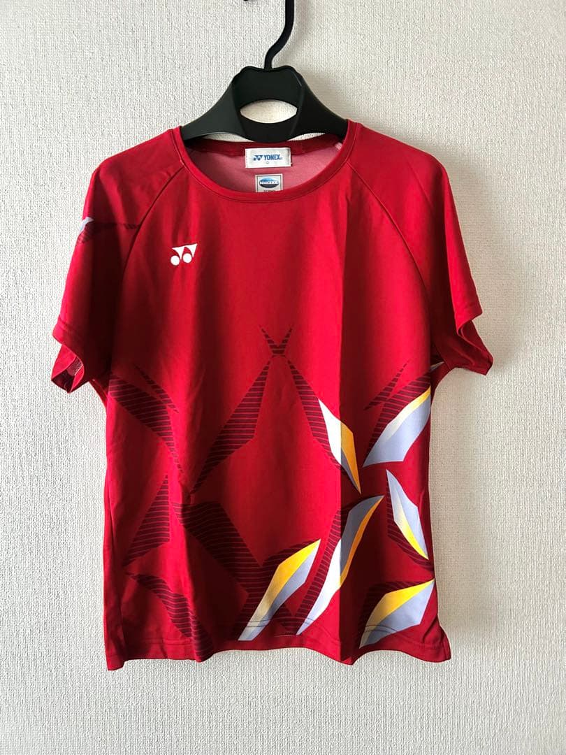 YONEX テニスウェア赤 Tシャツ・スカート セット