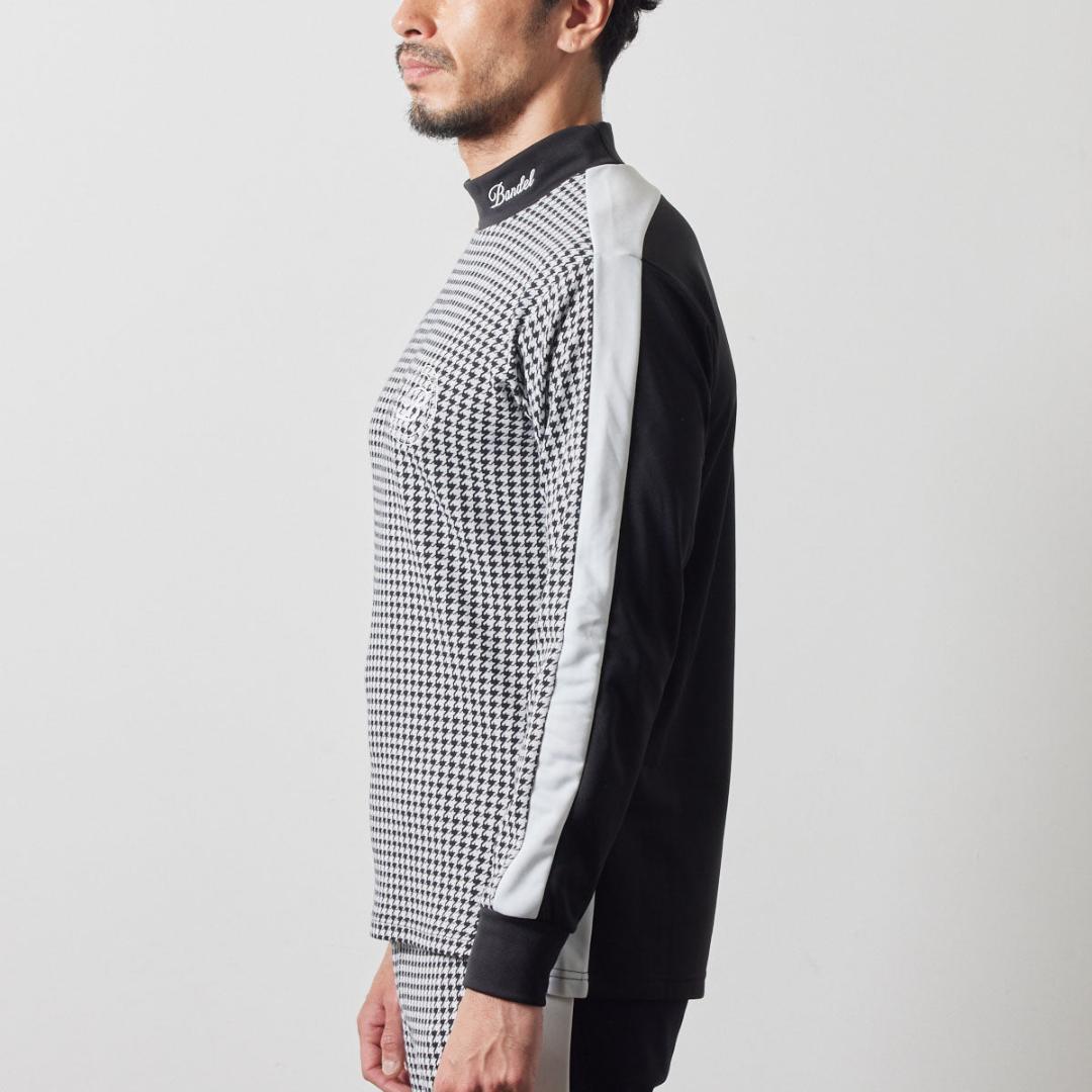 ア*ル様 バンデルgolfゴルフLサイズ/高級仕様ブラック黒グレー/ロングTシャ