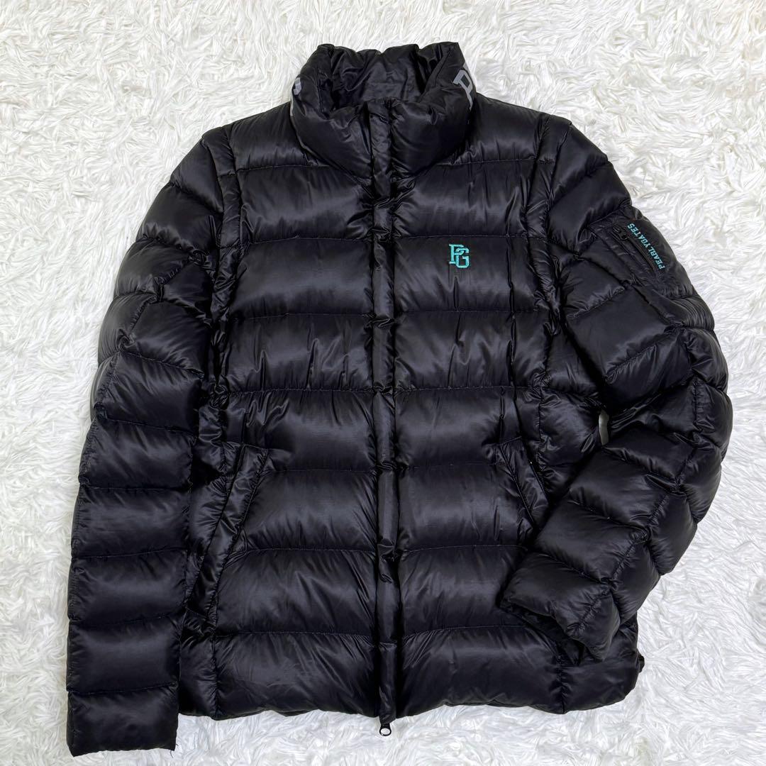 【極美品】PEARLY GATES ダウンジャケット ロゴ ダウンベスト ゴルフ