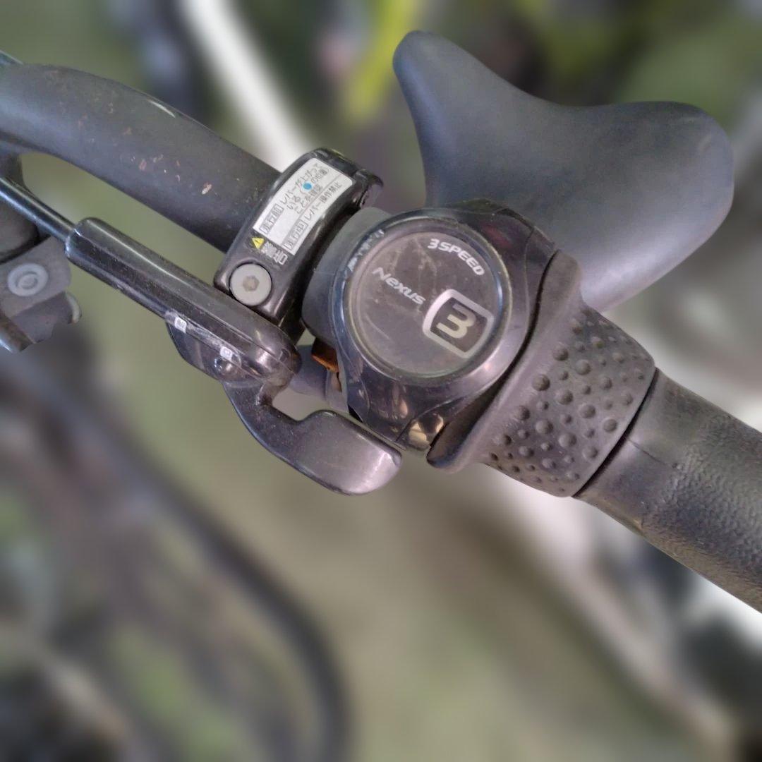 [818]送料無料 ブリヂストン Anjelino 電動自転車 充電器なし