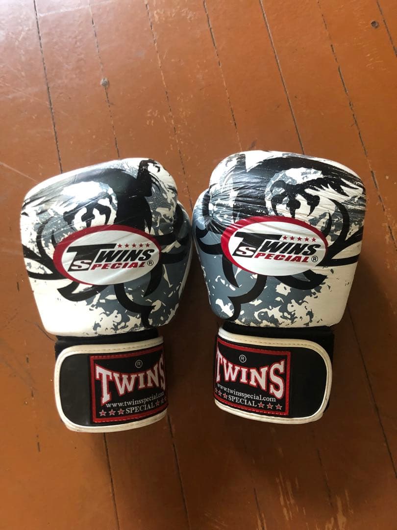 Twins（ツインズ）本革レザー￼ボクシングキックムエタイグローブ12オンス