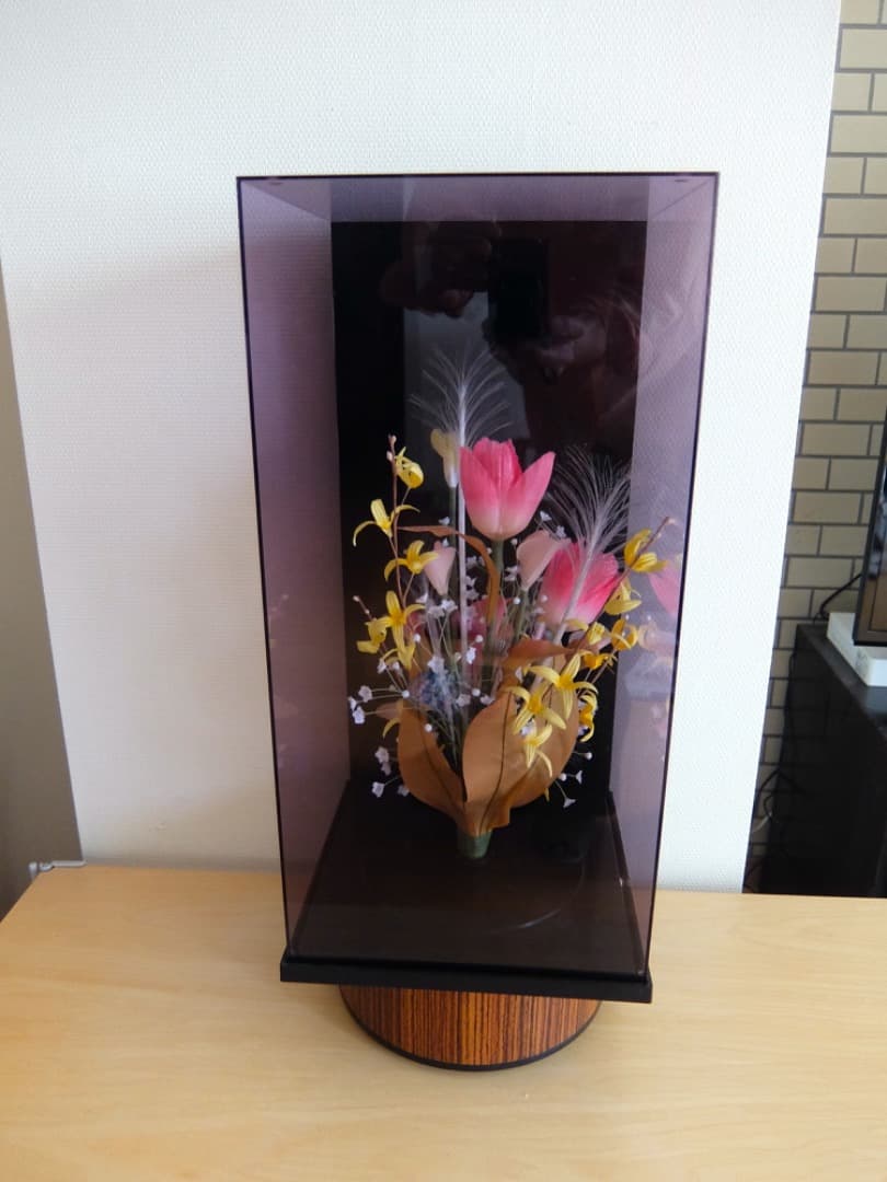 【美品＆BIGでゴージャス！】昭和レトロ 華麗で幻想的な光ファイバーフラワー