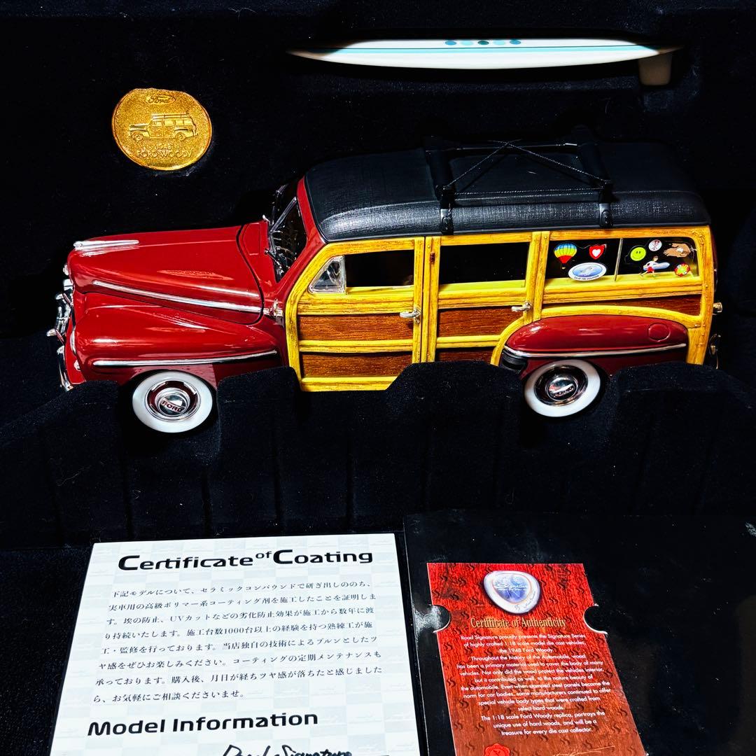 ワンオフカスタム 1/18 ロードシグネチャー 1948フォード ウッディワゴン