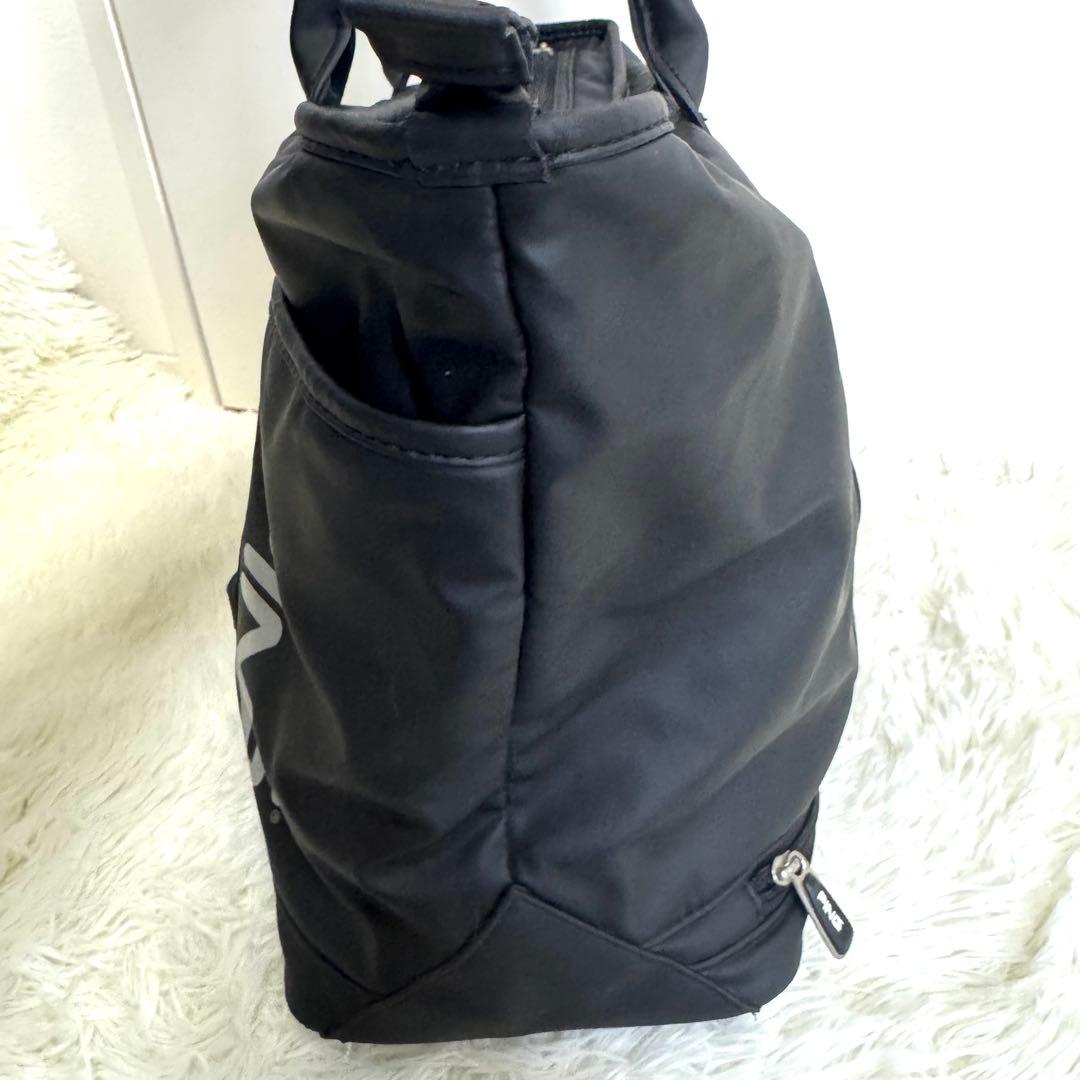 【極美品】PING　ピン　ゴルフ トートバック　大容量　ブラック