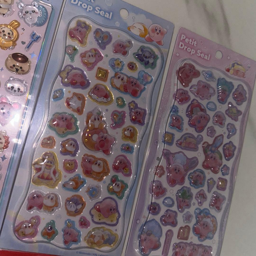 オリジナル、ちいかわサンリオminiボンボンドロップシールまとめ売り8点セット