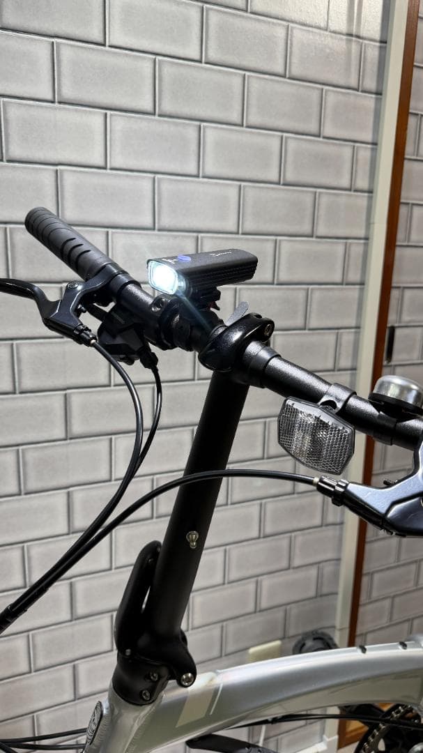 Tern Verge N8 サテンライトシルバ― 折りたたみ 20in 2024