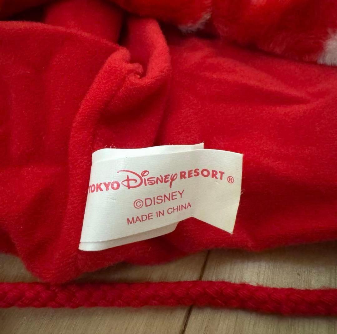 ディズニー ファンキャップ 赤 ドット セット