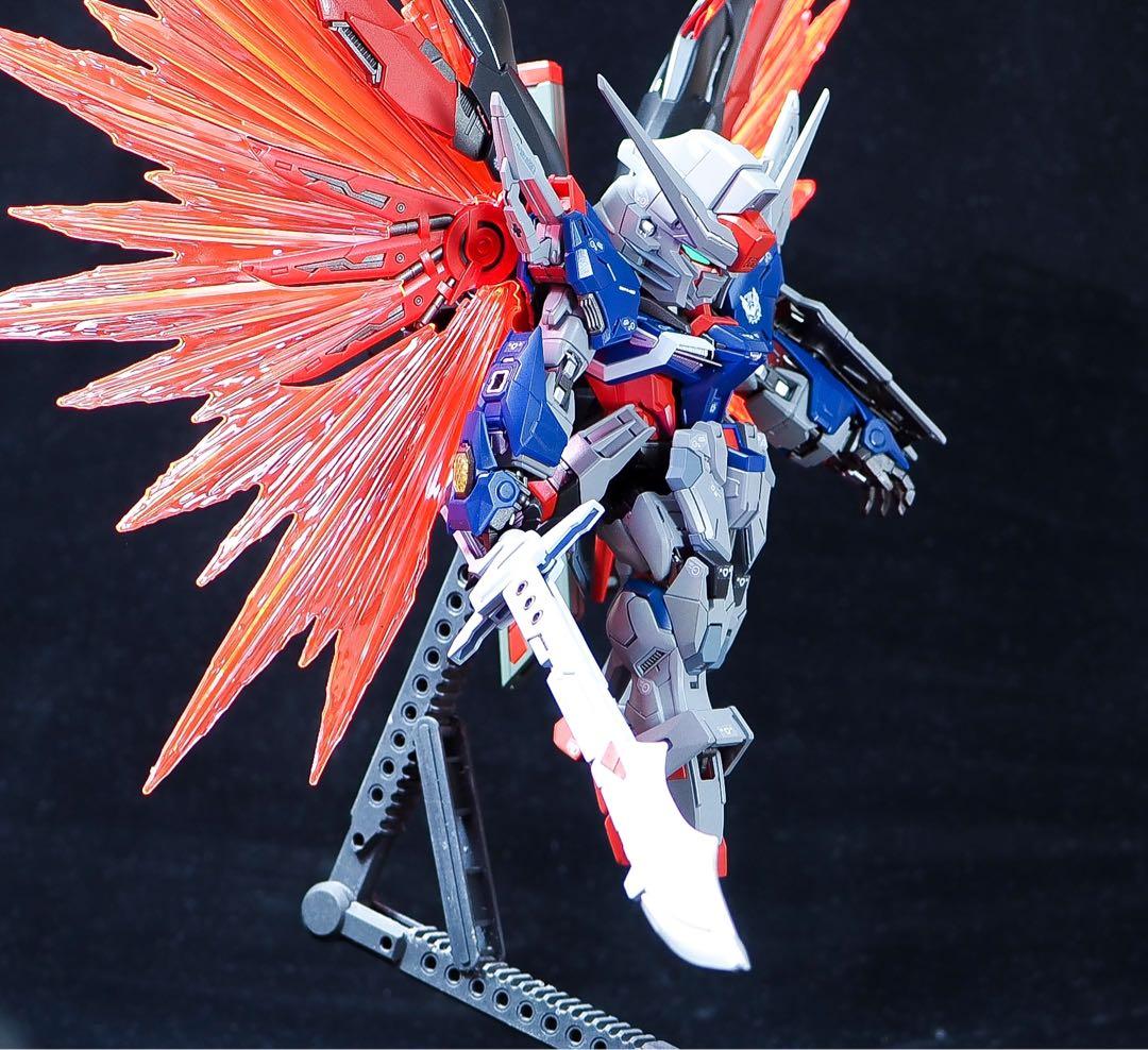 MGSD　デスティニーガンダム SpecⅡ　全塗装　完成品　ラスト