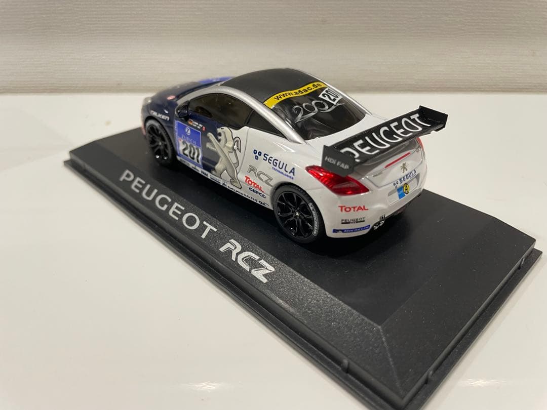 希少　PEUGEOT RCZ ラリー仕様 ミニカー 1/43 ノレブ製