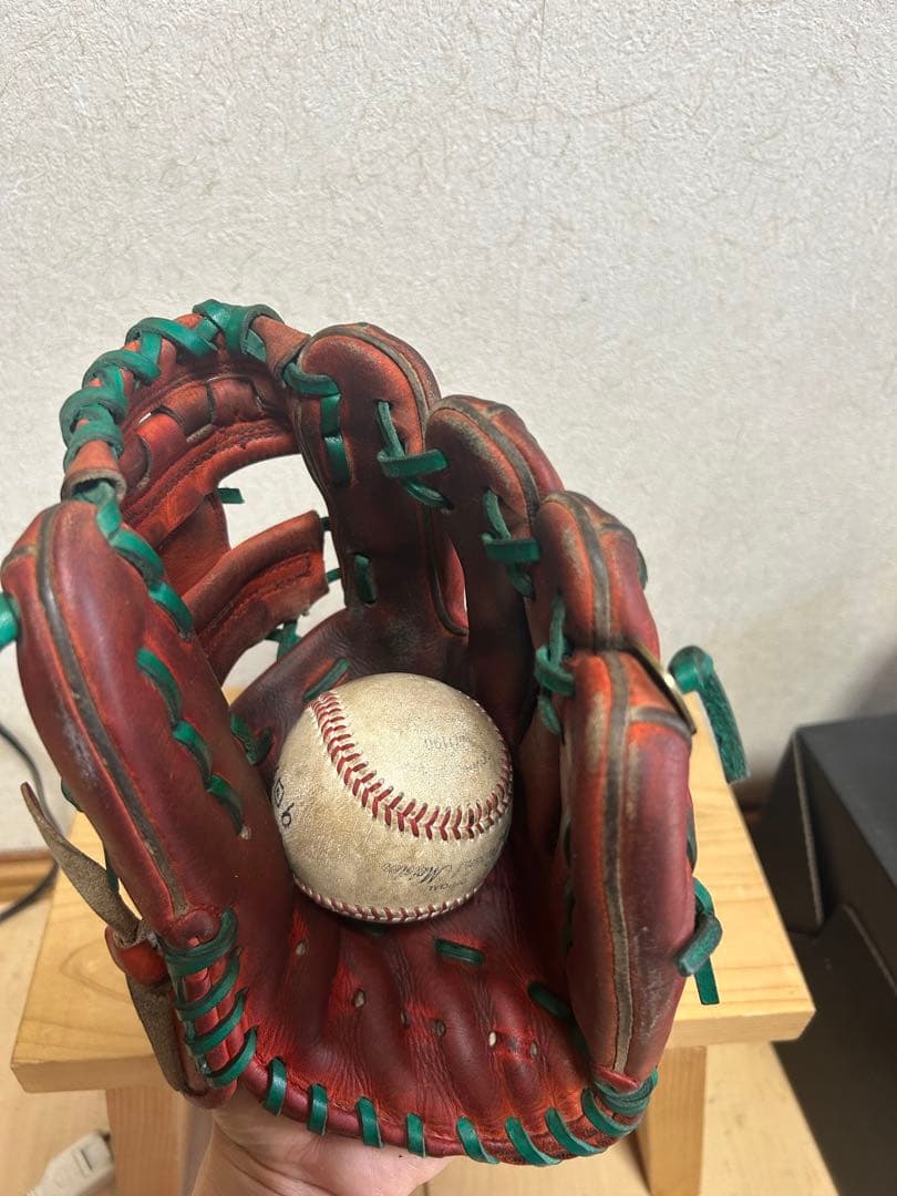 ゼット　プロステイタス　硬式　グローブ　内野　内野手用　日本製　鈴木刻印　極上