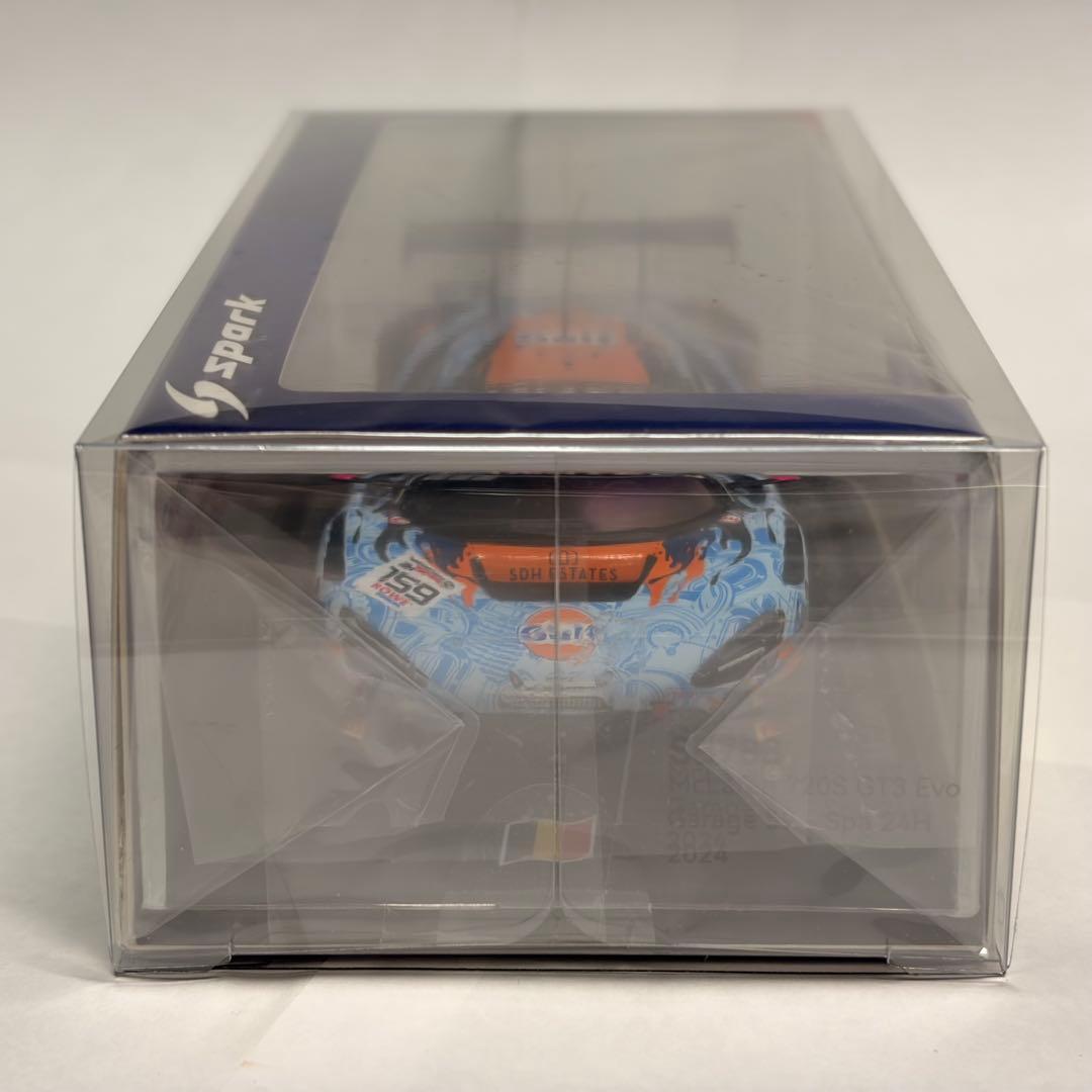 ミニカー spark 1/43 720s gt3 evo garage 59 no,159